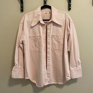 Levi's Jadon Denim Shirt in Pale Pink